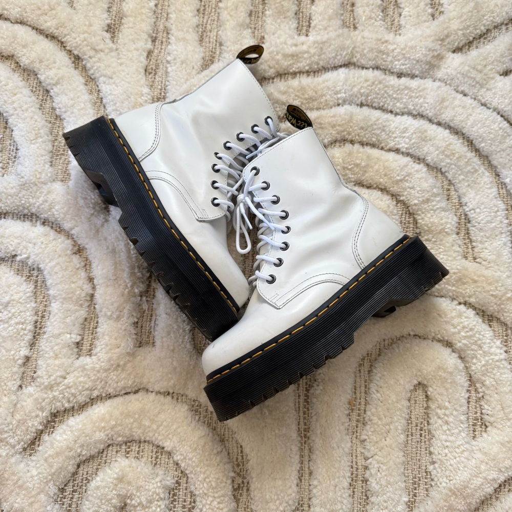 Dr. Martens White  Boots